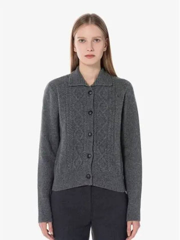 Women s Cable Crop Spring Fall Cardigan AF779E 54N EL6 Domestic Product GQ2N24081388835 - LACOSTE - BALAAN 1