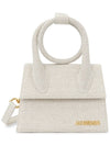 Le Chiquito Noeud Coiled Tote Bag Light Greige - JACQUEMUS - BALAAN 2