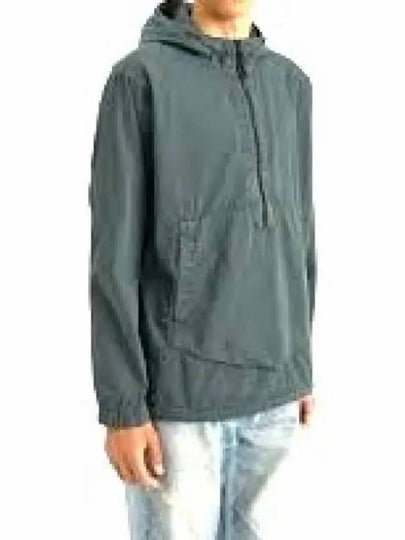 Brushed Cotton Anorak Sage Green - STONE ISLAND - BALAAN 2