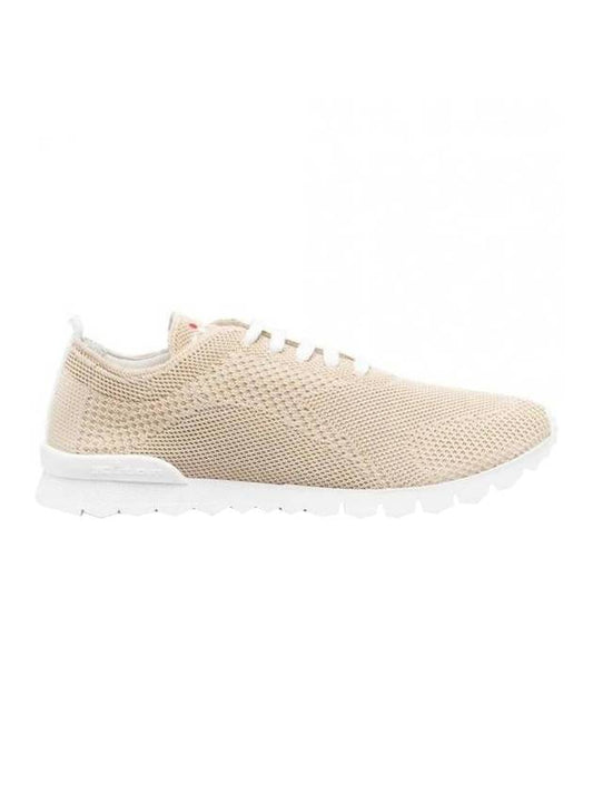 knit low-top sneakers beige - KITON - BALAAN 1