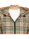 Check Hooded Jacket Archive Beige - BURBERRY - BALAAN 9