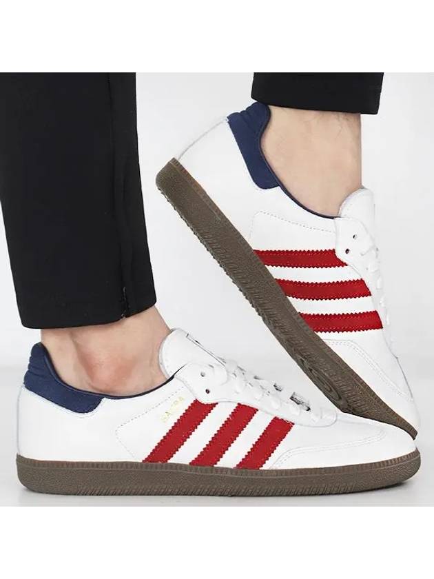 Samba OG Low Top Sneakers Red Off White - ADIDAS - BALAAN 2