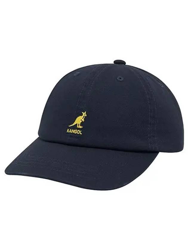 Washed Ball Cap Navy - KANGOL - BALAAN 1