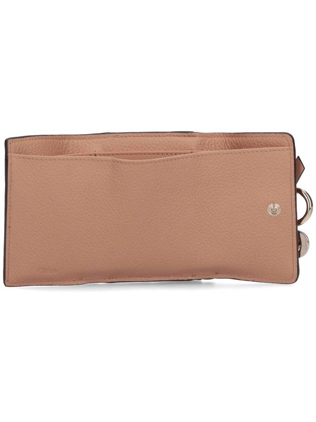 Alphabet Small Half Wallet Beige - CHLOE - BALAAN 3