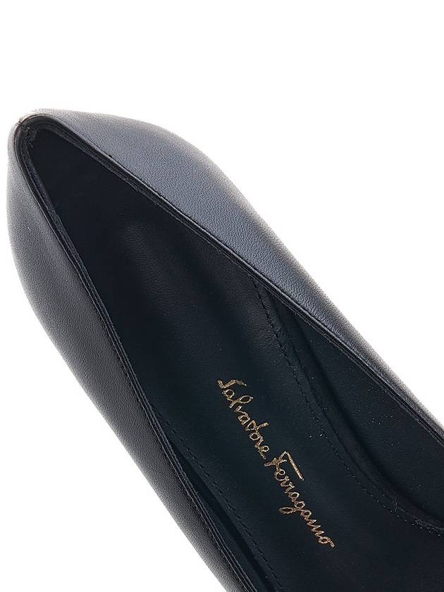 Double bow pumps WINNIE 70 NERO 0754494 - SALVATORE FERRAGAMO - BALAAN 7