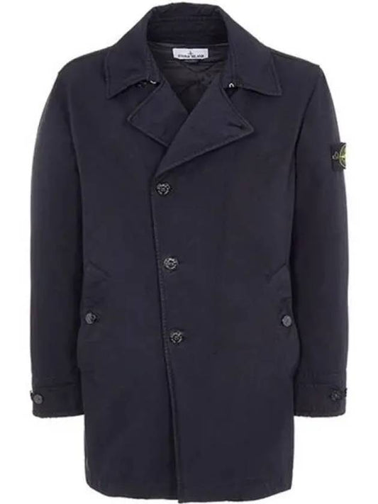 David TC Logo Patch Jacket Navy - STONE ISLAND - BALAAN 2