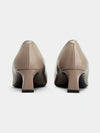 Trompette Metal Buckle Pumps Beige - ROGER VIVIER - BALAAN 5