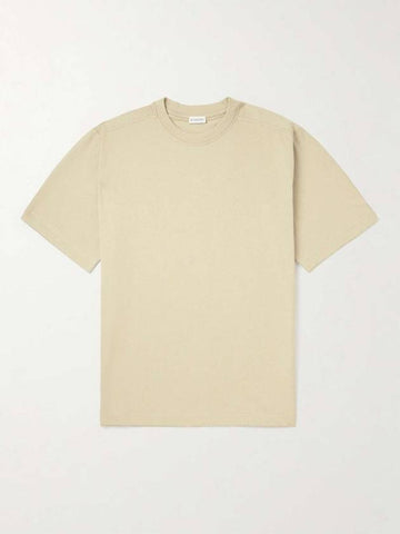 Logo-Embroided Cotton-Jersey T-Shirt 8077872 B0080568369 - BURBERRY - BALAAN 1