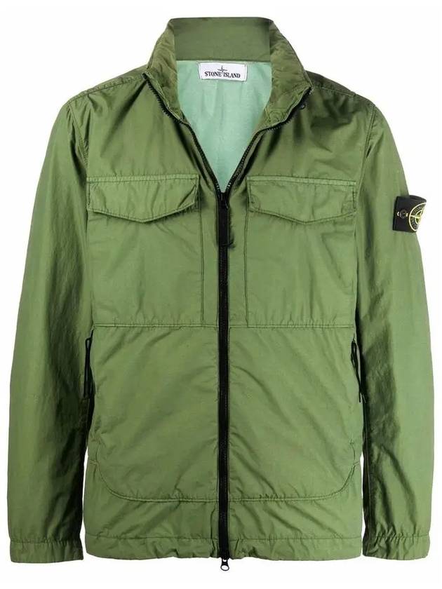 Waffen Naslan Light Watro Zip-up Jacket Olive - STONE ISLAND - BALAAN 3