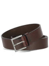 Giove Leather Belt Brown - HUGO BOSS - BALAAN 2