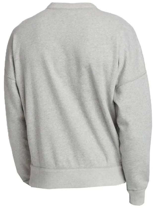 Melvis Omber Big Logo Sweatshirt Grey - ISABEL MARANT - BALAAN 4