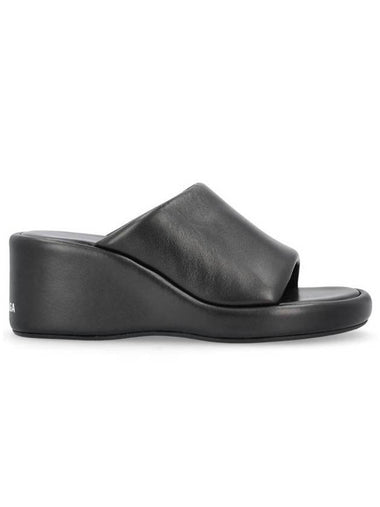 Rise Wedge Sandals Black - BALENCIAGA - BALAAN 1