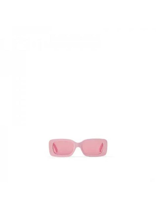 LV Circle Rectangle Sunglasses Pink - LOUIS VUITTON - BALAAN 1