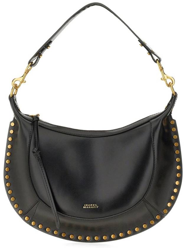 Naoko Studded Leather Shoulder Bag Black - ISABEL MARANT - BALAAN 2