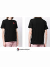 x Invader Pixel Heart Short Sleeve TShirt Black AZT3220511 P1T3221 - COMME DES GARCONS PLAY - BALAAN 3