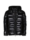 Men's Maya Short Down Padding Black - MONCLER - BALAAN 2