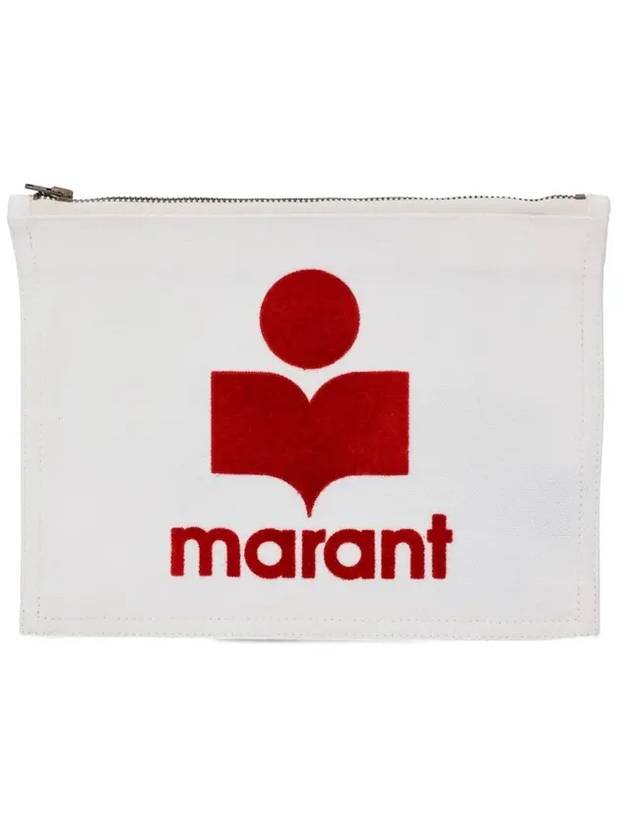 Nettia Mini Clutch Bag Ecru - ISABEL MARANT - BALAAN 1