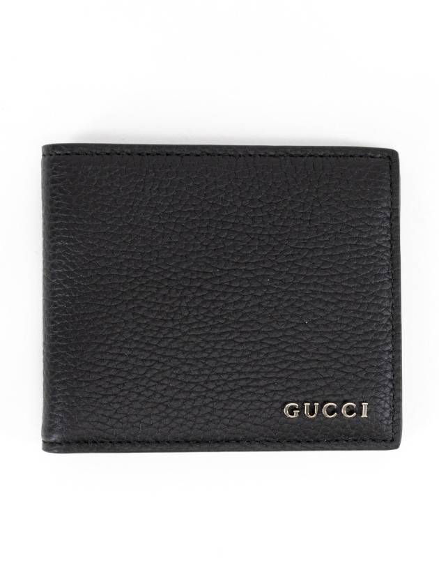 Men's Logo Half Wallet Black - GUCCI - BALAAN 2