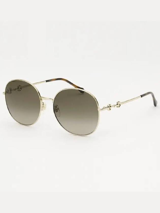 Eyewear Round Metal Sunglasses Grey - GUCCI - BALAAN 6