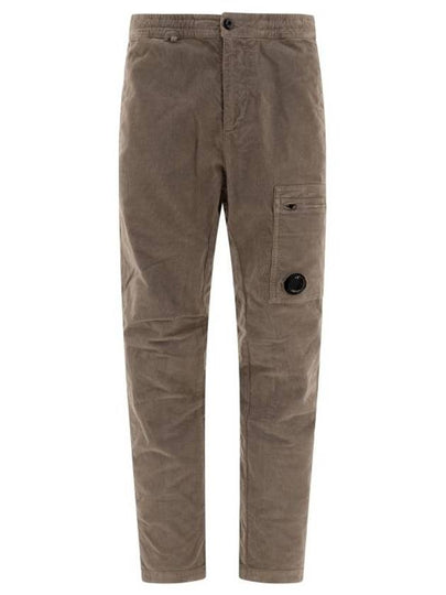 Corduroy Lens Cargo Straight Pants Walnut - CP COMPANY - BALAAN 2