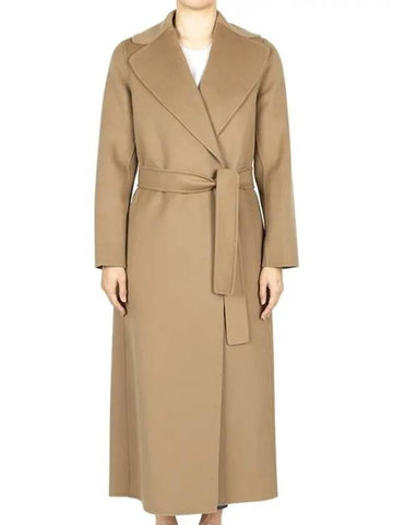 Women s Poldo Virgin Wool Coat Camel 2429016043600 045 - MAX MARA - BALAAN 1