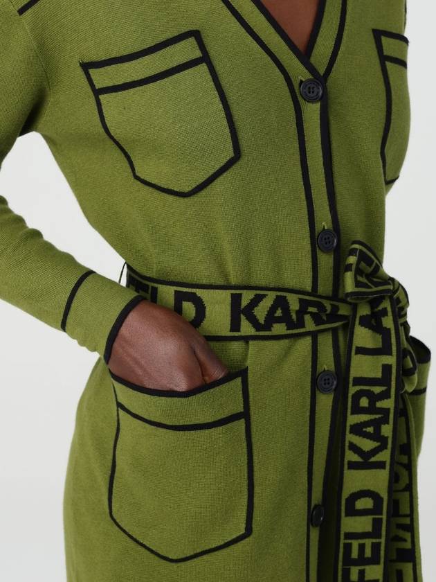 Cardigan Karl Lagerfeld in cotone e lana - KARL LAGERFELD - BALAAN 4