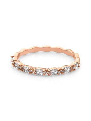 Vittore Marquise Cut Ring Rose Gold - SWAROVSKI - BALAAN 1