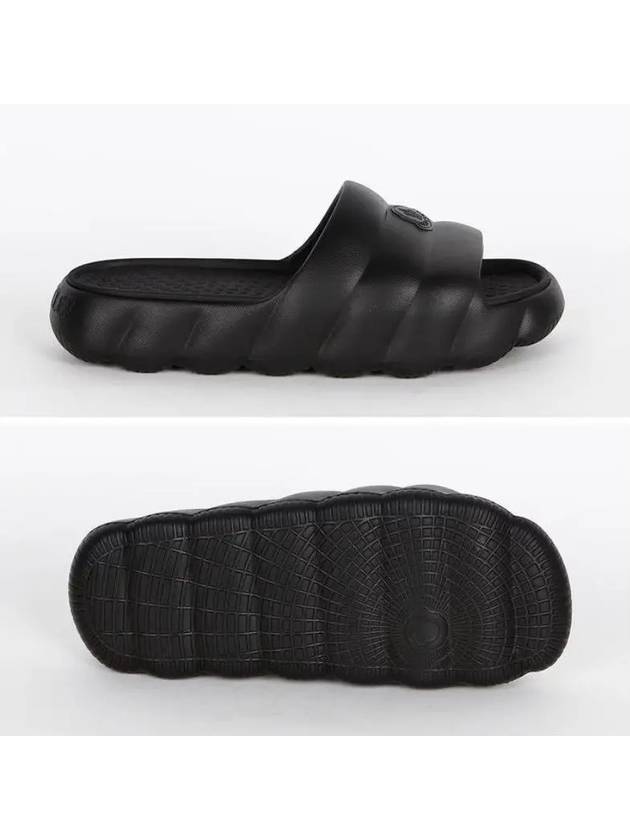 Lilo Slide Slippers Black - MONCLER - BALAAN 4