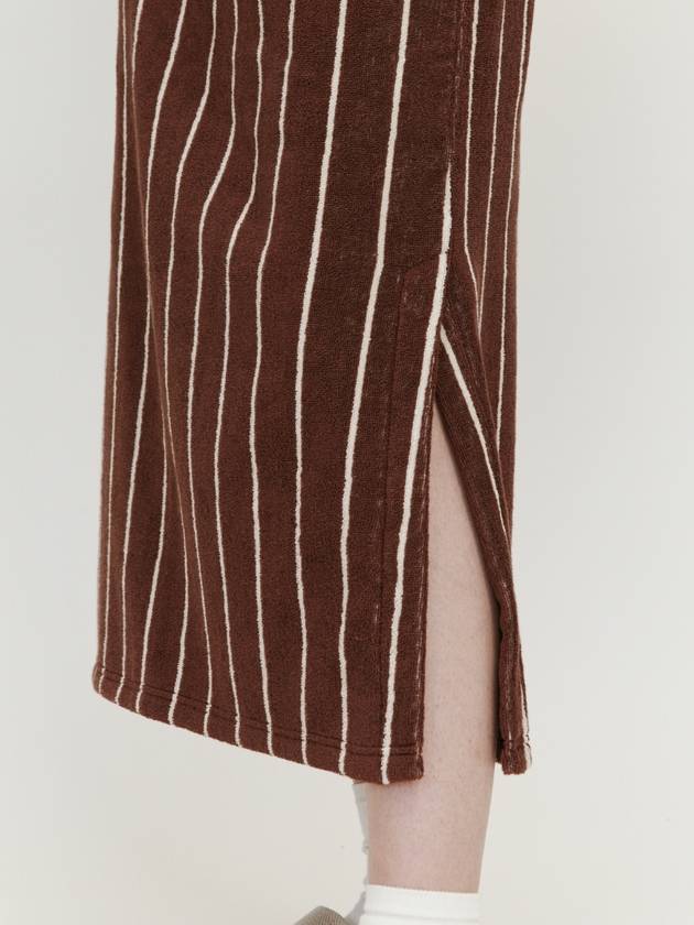 Terry Skirt Brown Ivory - PILY PLACE - BALAAN 5