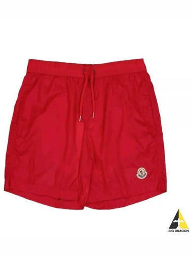 24 2C00004 53326 455 Logo Patch Swim Shorts - MONCLER - BALAAN 1