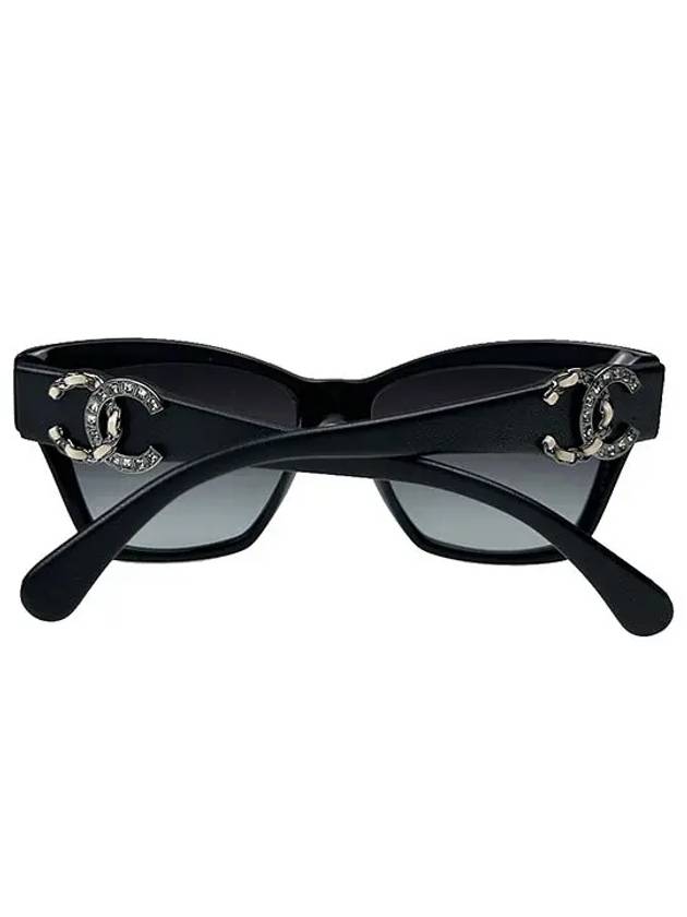 Eyewear Logo Square Sunglasses Black - CHANEL - BALAAN 5