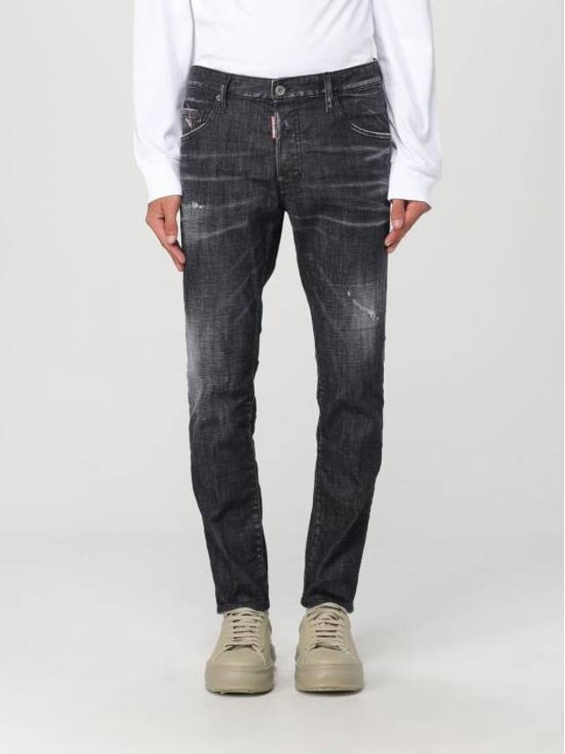 Easy Wash Skater Jeans Black - DSQUARED2 - BALAAN 2