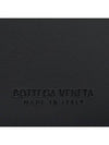 Intrecciato Leather Bi Fold Half Wallet Black - BOTTEGA VENETA - BALAAN 6