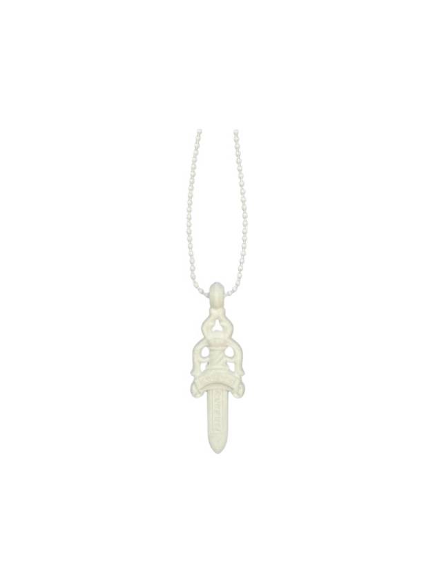 Silichrome Dagger Pendant White - CHROME HEARTS - BALAAN 1