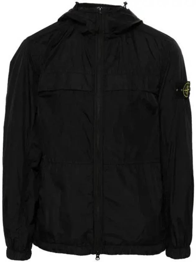 Garment Dyed Crinkle Reps R-Nylon Jacket Navy - STONE ISLAND - BALAAN 2