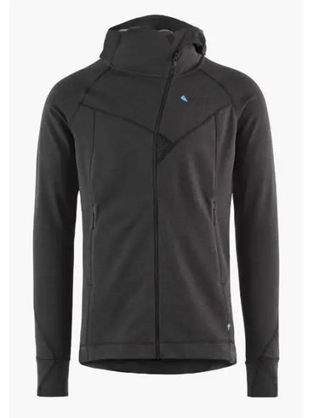 Men's Njorun 2.0 Zip Up Hoodie Raven - KLATTERMUSEN - BALAAN 2