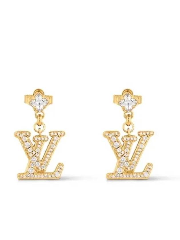 Lady LV Earrings Gold - LOUIS VUITTON - BALAAN 2