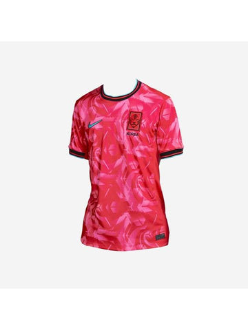 Korea 202424 Dri-Fit Stadium Home Replica Jersey Short Sleeves T Shirt Black Red - NIKE - BALAAN 1