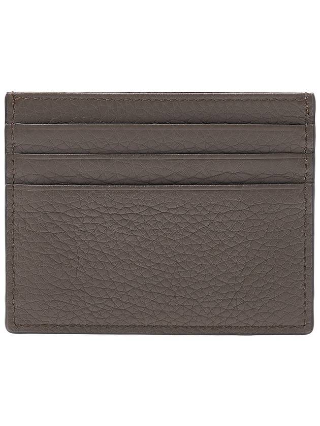 Baguette Leather Card Wallet Burgundy - FENDI - BALAAN 4