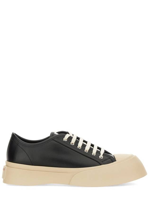 Pablo Platform Nappa Leather Low Top Sneakers Black - MARNI - BALAAN 2