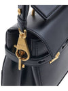 B-Buzz Logo Leather Cross Bag Black - BALMAIN - BALAAN 9