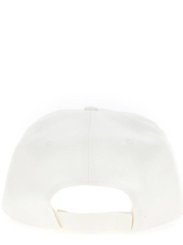 Logo Patch Ball Cap White - MONCLER - BALAAN 4