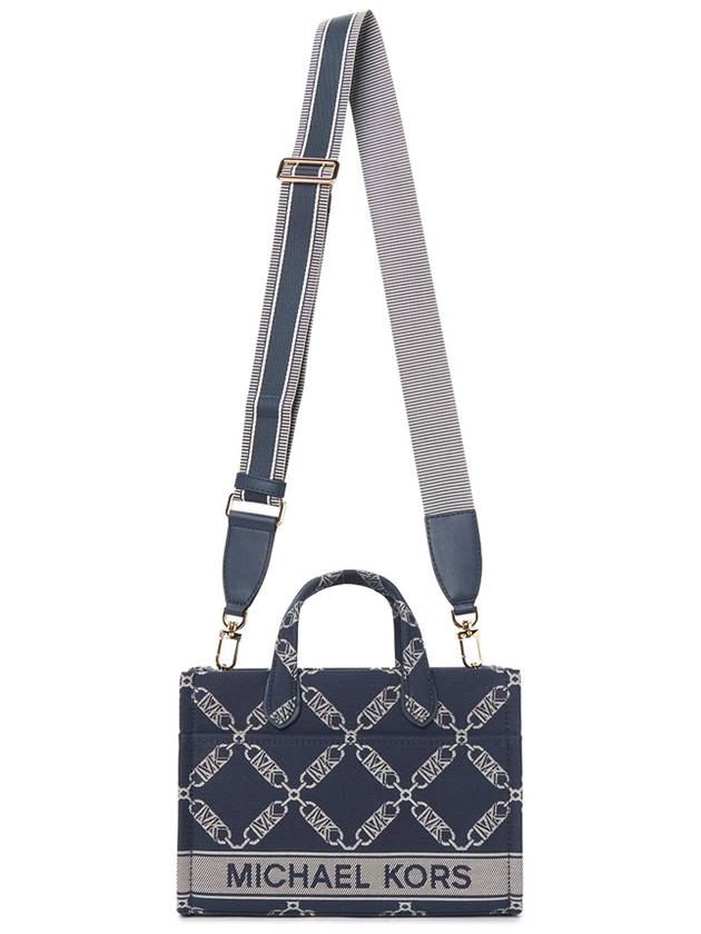 Gigi Empire Tote Bag 30F3G3GC7J NAVY MULTI - MICHAEL KORS - BALAAN 7