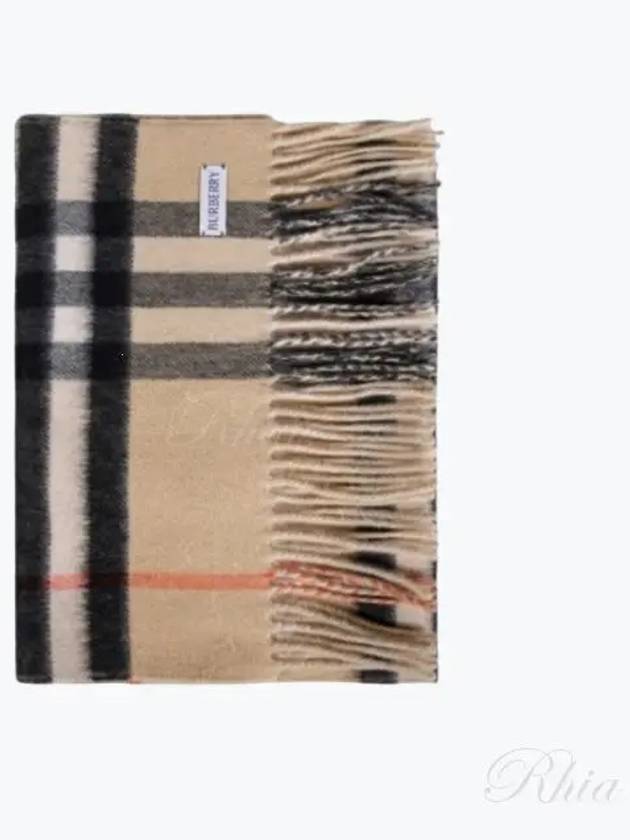 Muffler Scarf 8095703 B9719 Beige - BURBERRY - BALAAN 2