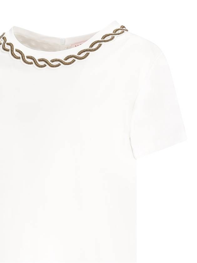 EMBROIDERED T-SHIRT - VALENTINO - BALAAN 3