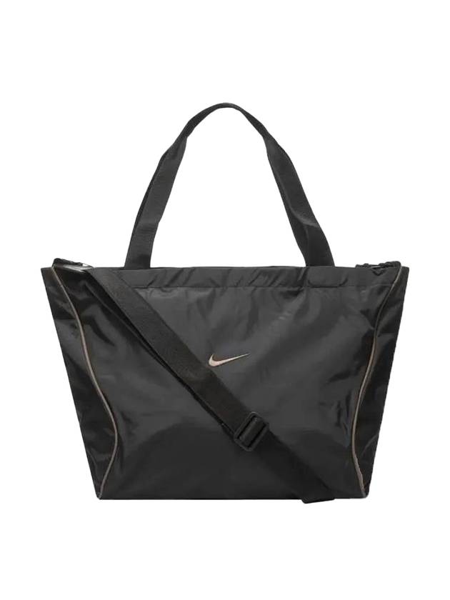 Logo Essentials Tote Bag Black - NIKE - BALAAN 1