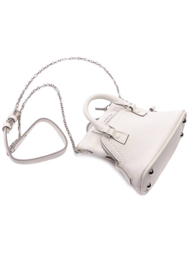 5AC Classic Baby Shoulder Bag White - MAISON MARGIELA - BALAAN 6