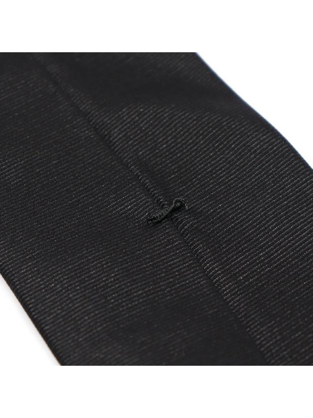 100 Silk Black Slim UNIFORM Tie - GIVENCHY - BALAAN 6