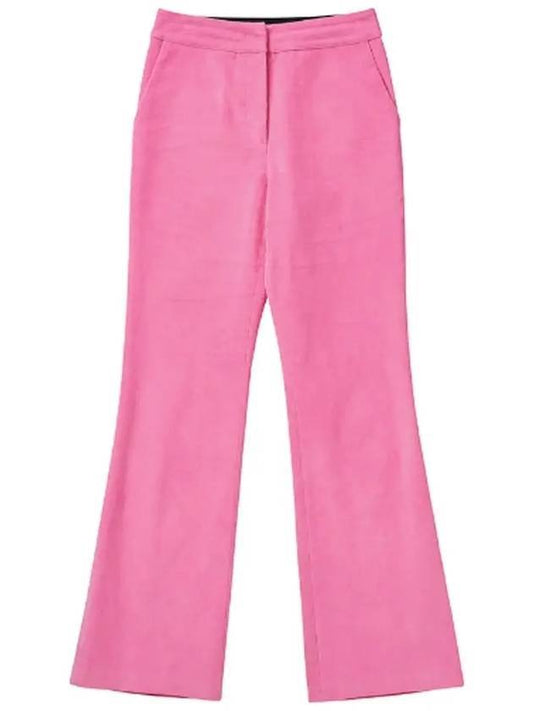 corduroy wide pants pink - LALA SMILE - BALAAN 1