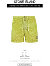 Men's Nylon Metal Swim Shorts Green - STONE ISLAND - BALAAN 3